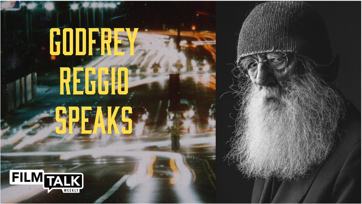 SFIntlFilmFest's tweet photo. Saturday SFiFF Lifetime Achievement awardee Godfrey Reggio is on Film Talk Radio discussing chaos theory, hope for the future, humanity, and the nature the soul @godfreyfreydog 1260am 1037 KTRC streaming: santa fe dot com #Koyaanisqatsi https://t.co/yXkMs6PhoI #oncewithinatime https://t.co/QqWWtVEfAt