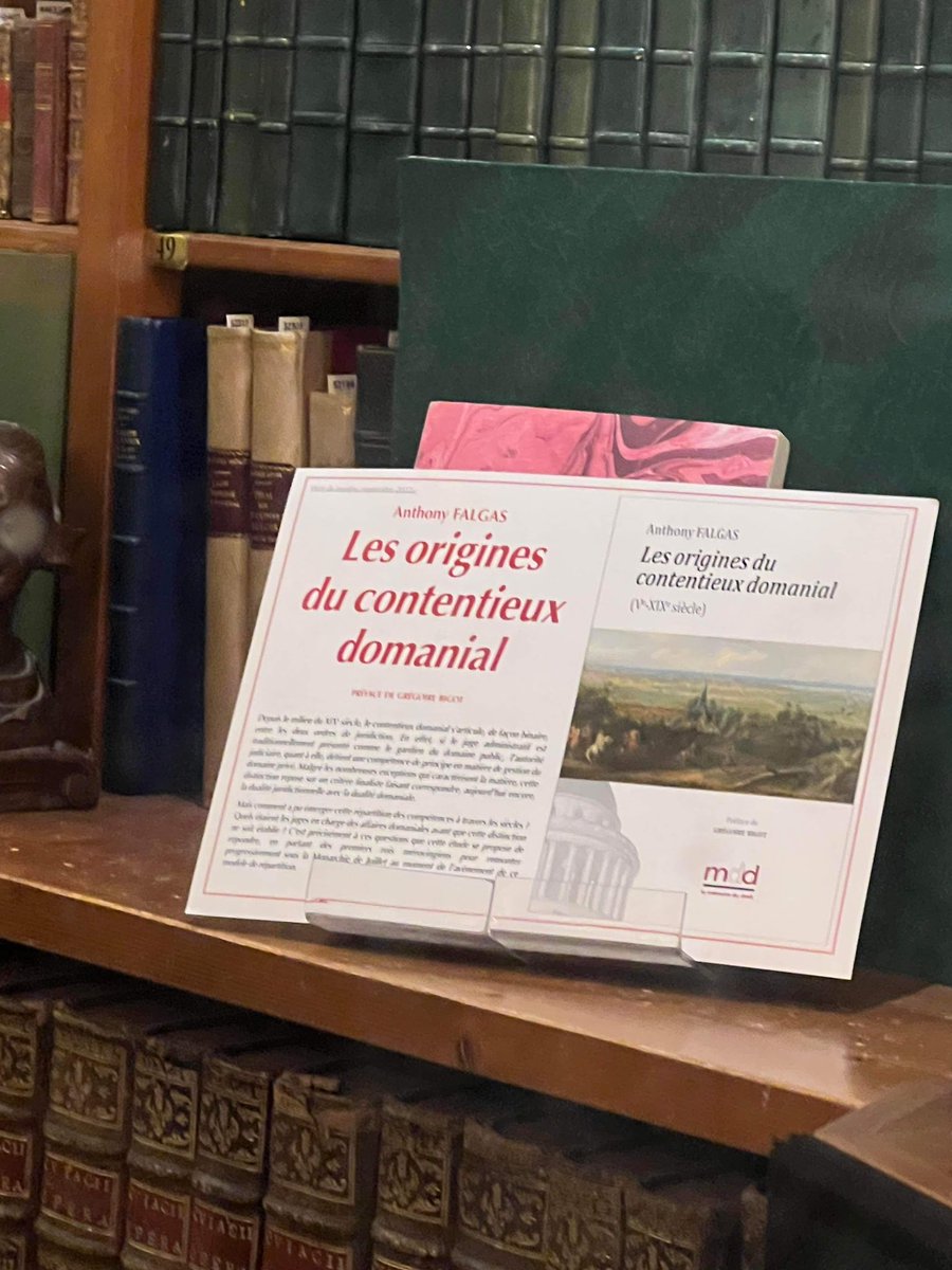 AnthonyFalgas's tweet photo. Quelle joie de voir ce travail mis à l’honneur chez @MemoireDuDroit ! https://t.co/UBI72MCZGD