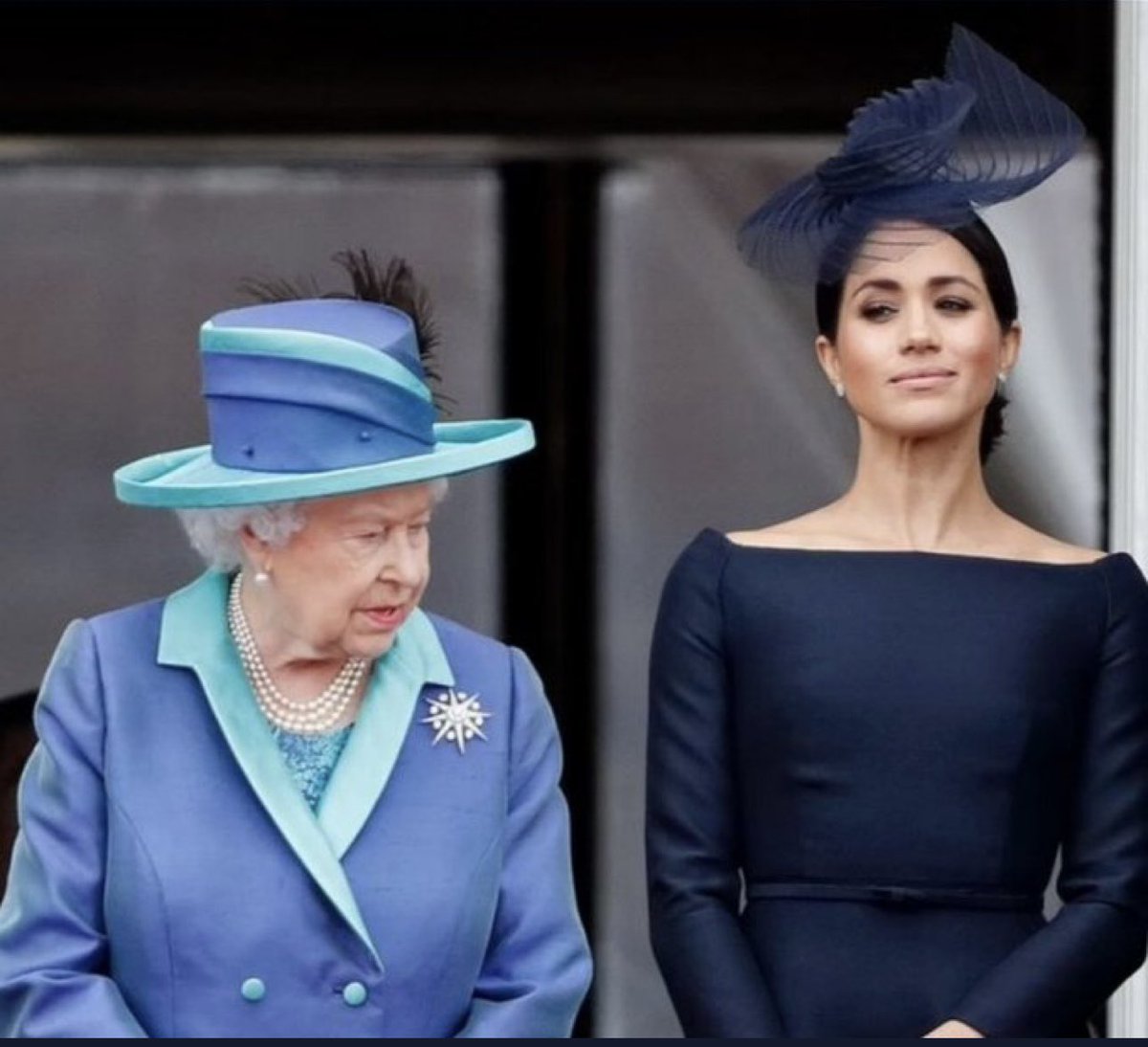 This picture just look at her face. Pure hatred. She thought she was above the Queen and the Royal Family. News flash Megain your not and never will be. #MeghanMarkleExposed