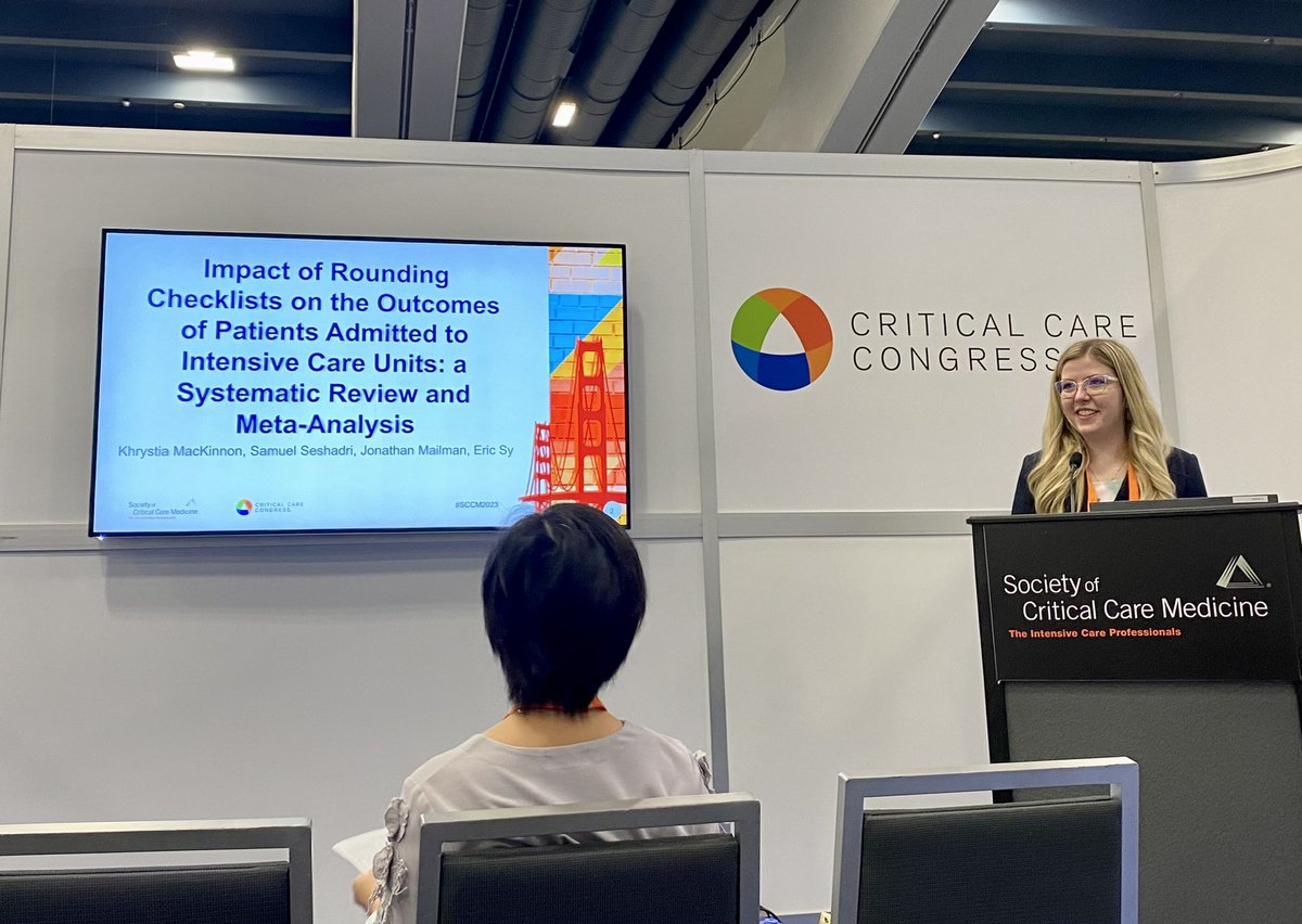 khrystia98's tweet photo. Today, I had the honour of presenting at #SCCM2023, but more importantly, I met @DGlaucomflecken and @LGlaucomflecken !!! Thank you for your inspiring talk that had me both in stitches of laughter and in tears #SCCMSoMe https://t.co/hps9WRkRf4