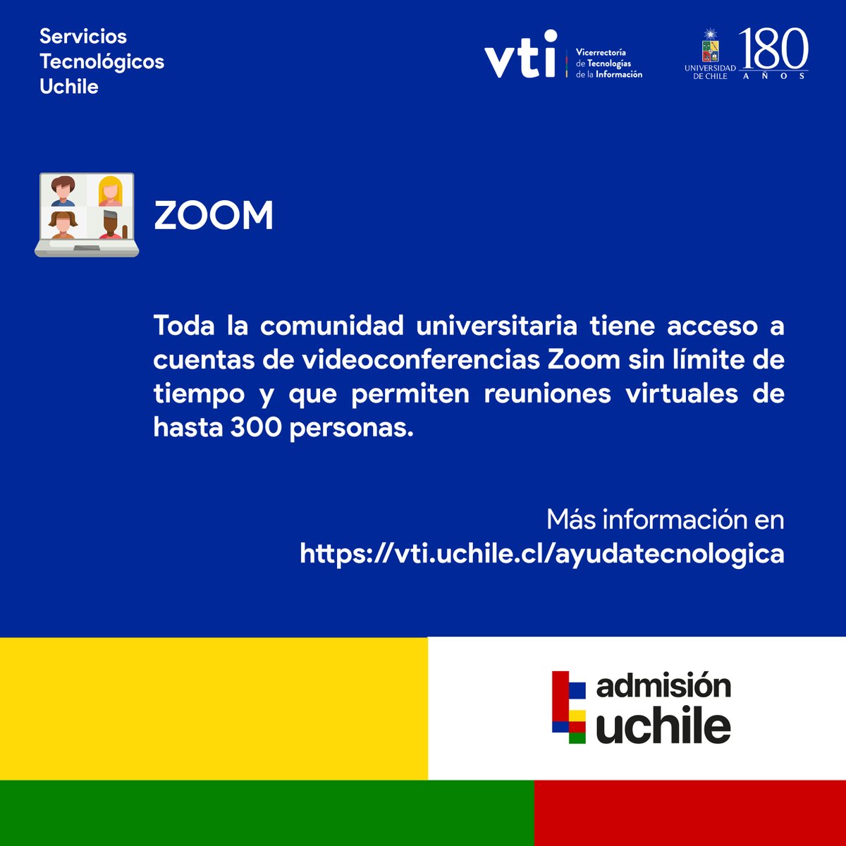 VTI_Uchile's tweet photo. Servicios tecnológicos para #mechones y #mechonas https://t.co/RI2aZK82Uu https://t.co/5uf9MtEhUA