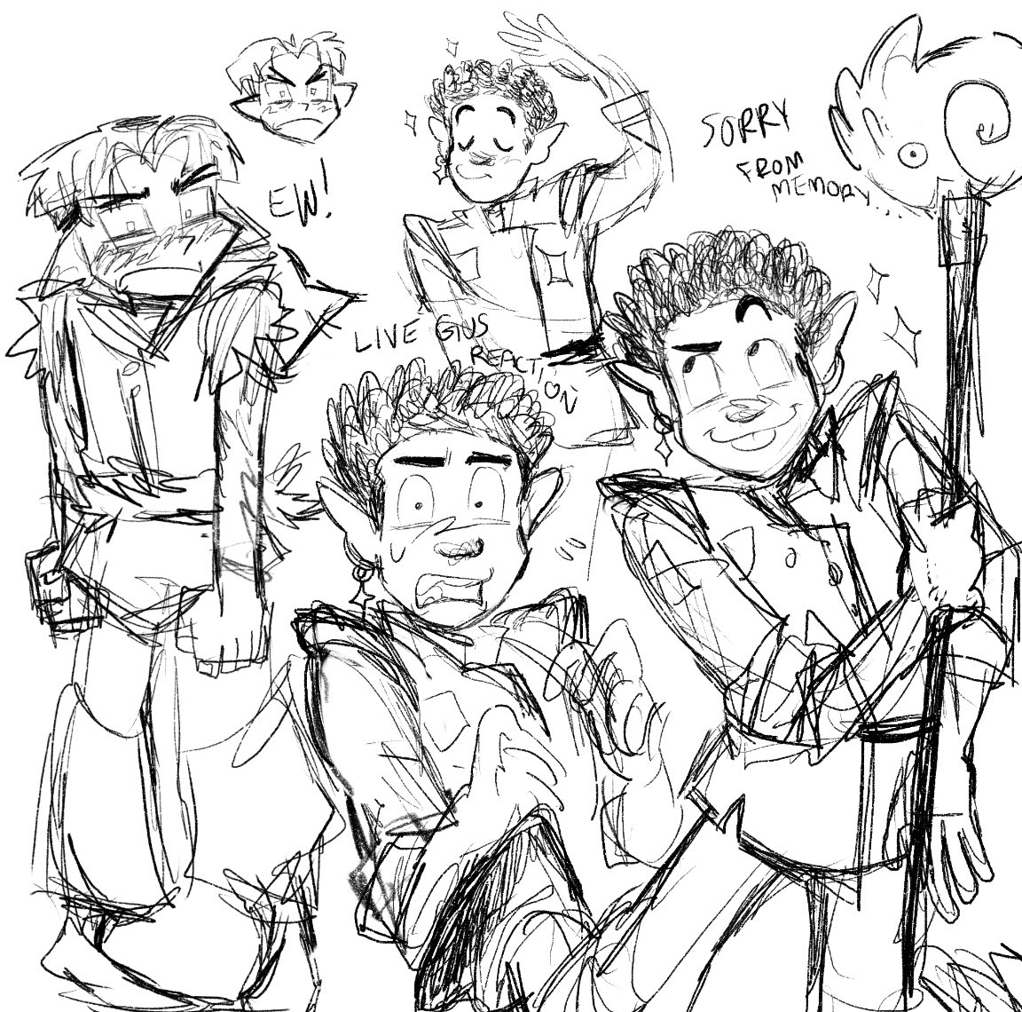 Medievalot's tweet photo. Struggling to remember how twitter AND how drawing works so bare with me….
#TOH #gusporter #mattholomule https://t.co/BJB2Z3OiS6