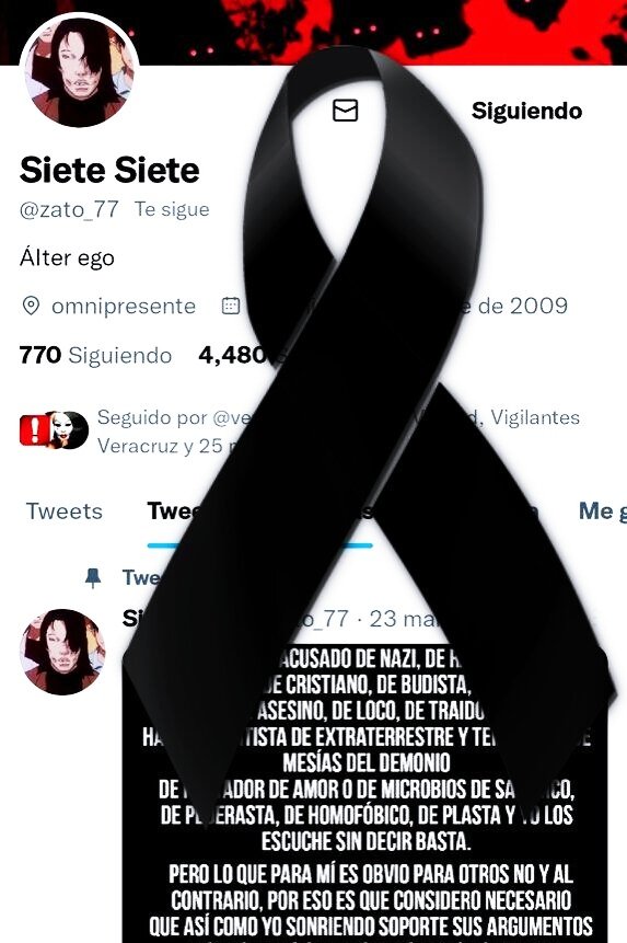 manolokike's tweet image. Falleció @zato_77 un twitero apasionado que compartió su voz y visión con el mundo, diciendo la verdad de la violencia en #Veracruz pese a amenazas desde que Duarte perseguía y encerraba twiteros por hacer eso mismo. "Descansa en paz Zato." 
#Verfollow 
@VigilantesV @DetrasdeTi