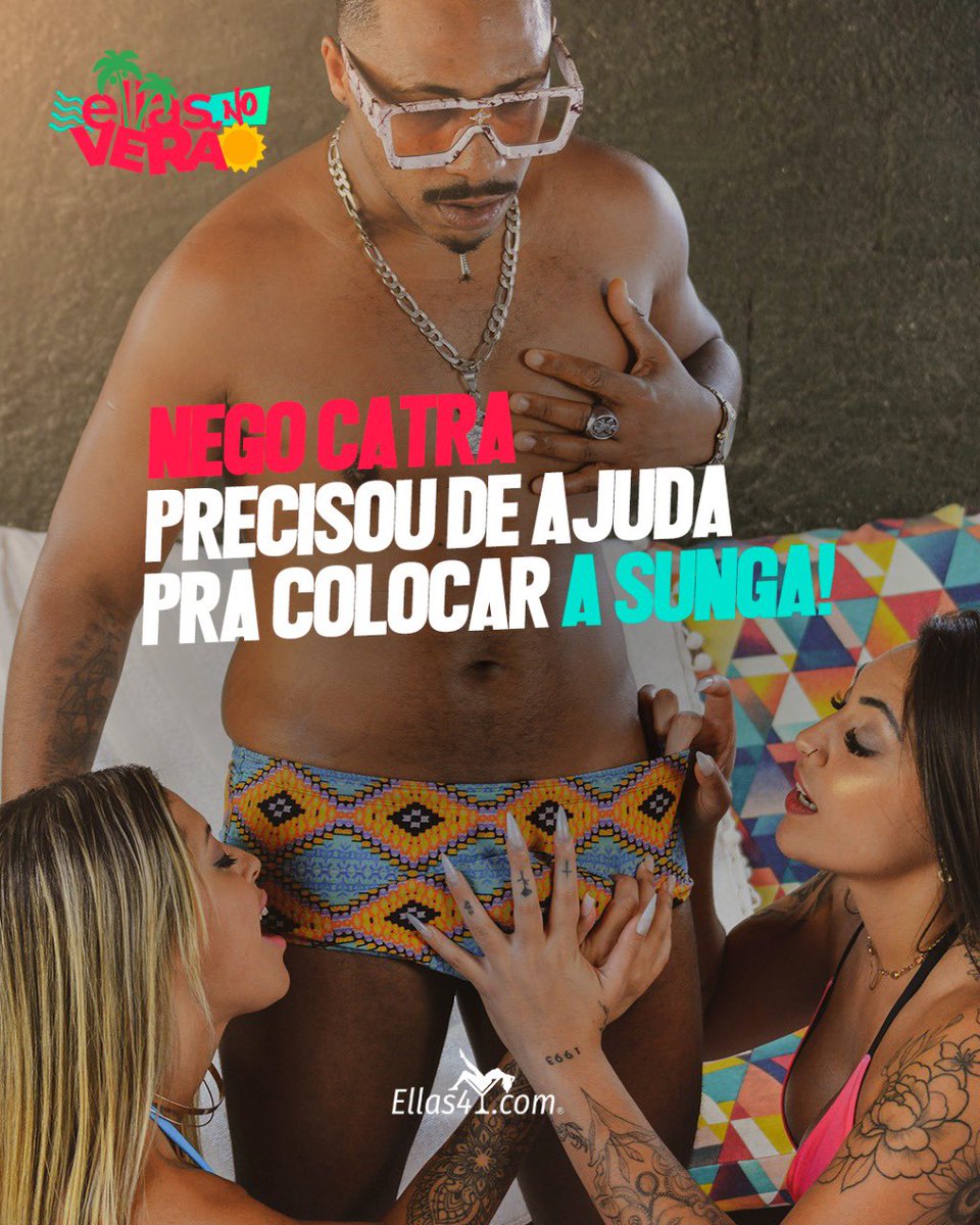@Ellas4 (@ellas4ofc) on Twitter photo Com esse calorzão o <a href="/nego_catra/">Nego Catra</a> está doido pra se refrescar. A <a href="/mayakemiatriz/">Liriel Freitas</a> e a <a href="/PaolaVenturine/">Paola Venturine</a> estão apostas para ajudá-lo. Quer curtir esse trio em ação? Então acesse o Ellas4.com e veja nossos conteúdos exclusivos ☀️🏖 #ellas4 #sexo #mulheresbrasileiras #Verao Com esse calorzão o <a href="/nego_catra/">Nego Catra</a> está doido pra se refrescar. A <a href="/mayakemiatriz/">Liriel Freitas</a> e a <a href="/PaolaVenturine/">Paola Venturine</a> estão apostas para ajudá-lo. Quer curtir esse trio em ação? Então acesse o Ellas4.com e veja nossos conteúdos exclusivos ☀️🏖 #ellas4 #sexo #mulheresbrasileiras #Verao