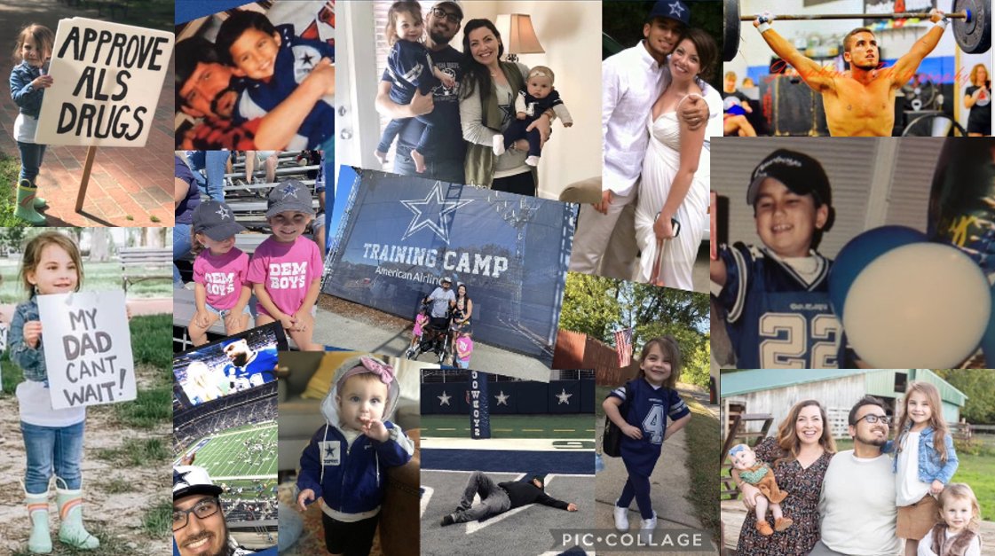 RT - Lifelong #DallasCowboys fan,
Tony got fatal #ALS at 27 yrs old

This #GirlDad needs #NurOwn so he can keep telling his 4 girls he loves them

Tell FDA to let people testify re how #NurOwnWorks
bit.ly/ALS_Congress

#CowboysNation #DALvsSF 
#Cowboysvs49ers 
<a href="/EmmittSmith22/">Emmitt Smith</a>