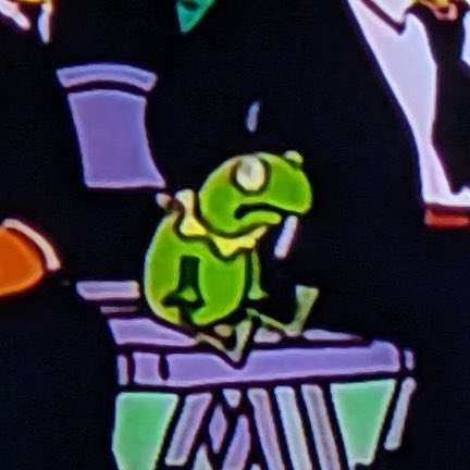 neduuma's tweet photo. i noticed this lil kermit in a simpsons ep and jus had to make a high definition version of him https://t.co/NsJKIfFnG3