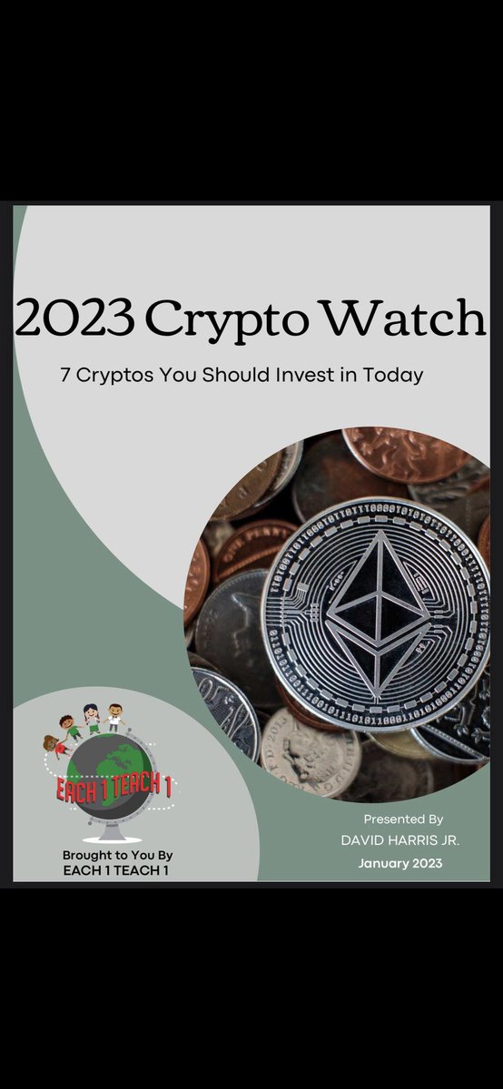 _CodeineCowboy's tweet image. my first E-Book is out now RT’s are free. This E-Book basically free! A lot of gems including my TOP CRYPTOS of the YEAR. 100% DONATION BASED means PAY WHAT YOU WANT ‼️ All money raised will be donated to my 509 (a)(2) Public Charity - Each 1 Teach 1 🙏🏾💜 linktr.ee/mrnft777