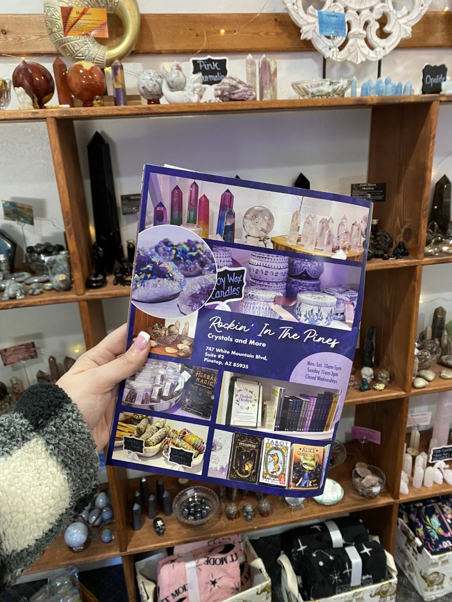 Six_Threads's tweet image. Have you checked out our website for all of your crystal and metaphysical items?! 
rockininthepines.com