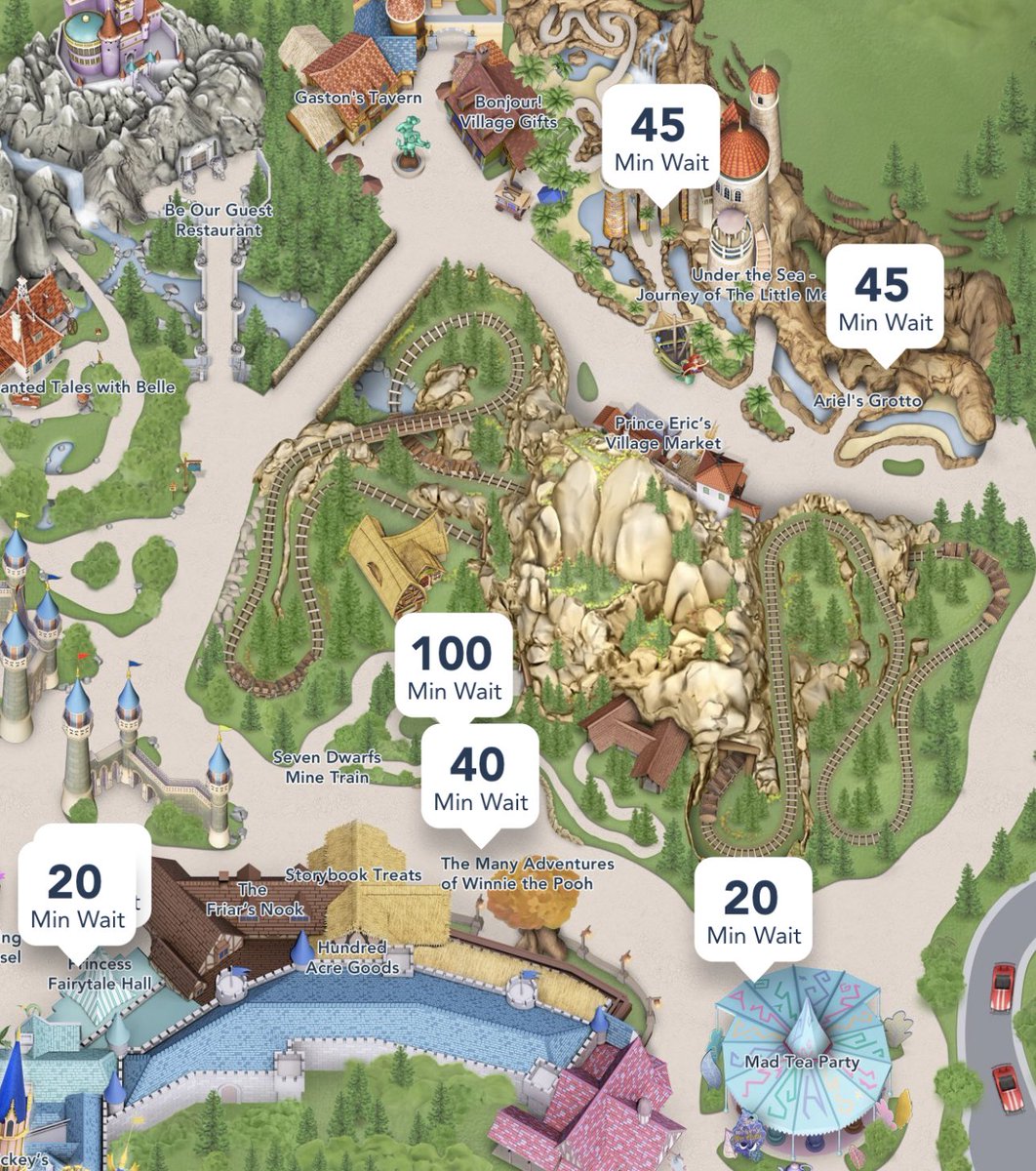 WDW News Today on Twitter "Splash Mountain is easily the longest wait