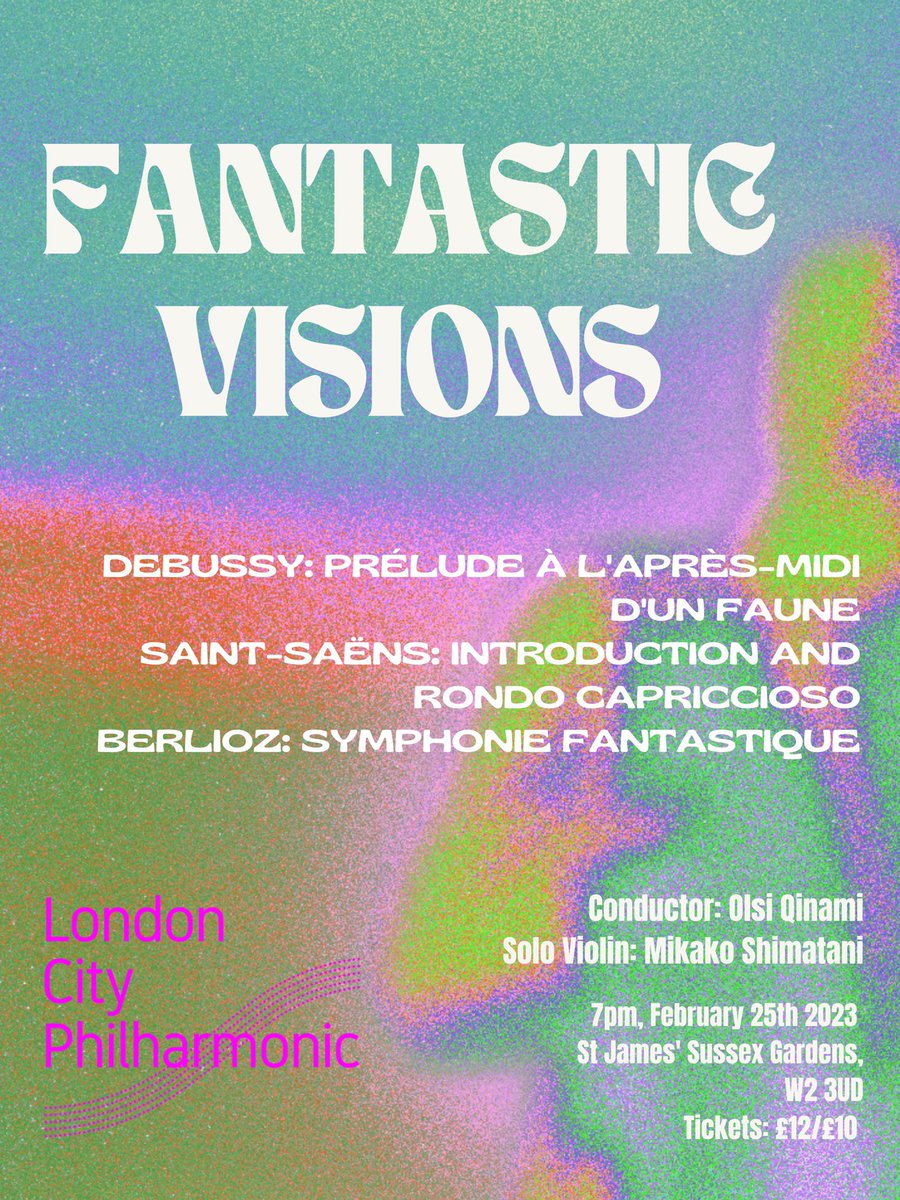 Don’t miss our next concert. Debussy Prelude to the afternoon of a faun,
Saint-Saens introduction and rondo capriccioso,
Berlioz Symphony Fantastique. <a href="/ShimataniMikako/">島谷美賀子 Mikako Shimatani</a> <a href="/OlsiConductor/">Olsi Qinami</a> <a href="/EventsClassical/">Classical Events</a> Tickets here shorturl.at/uDH79
