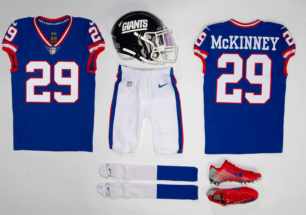 HotheadzPodcast's tweet photo. Who else thinks the @Giants should go back to these as their main uniforms #GiantsPride #NewYorkGiants https://t.co/XrkrMf4I9b