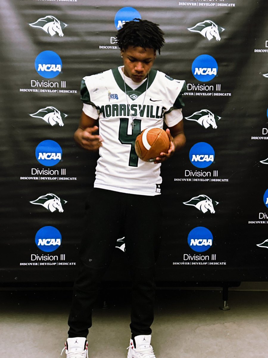 After a great conversation with <a href="/CoachRabyJr/">Ed Raby</a> I am blessed to receive my first official offer to extend my academic and athletic career 🙏🏾<a href="/MvilleMustangFB/">SUNY Morrisville Football</a> #mustangs