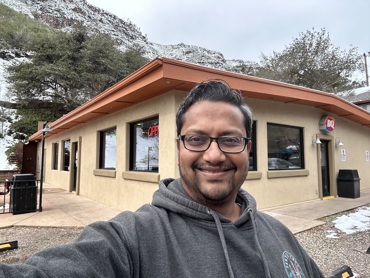 Raghu Srinivasan on Twitter "At the Dairy Queen north of Sedona for