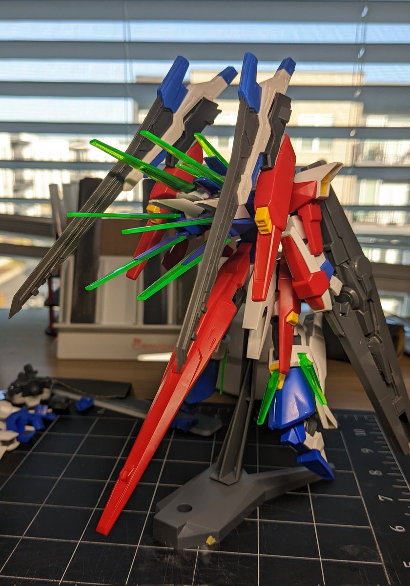 SujinjianG's tweet photo. First project of 2023 is a HG Age FX kitbash commission! Really looks like a porcupine from the back ...

#gunplakitbash #gundamage https://t.co/qH5STCKe0W