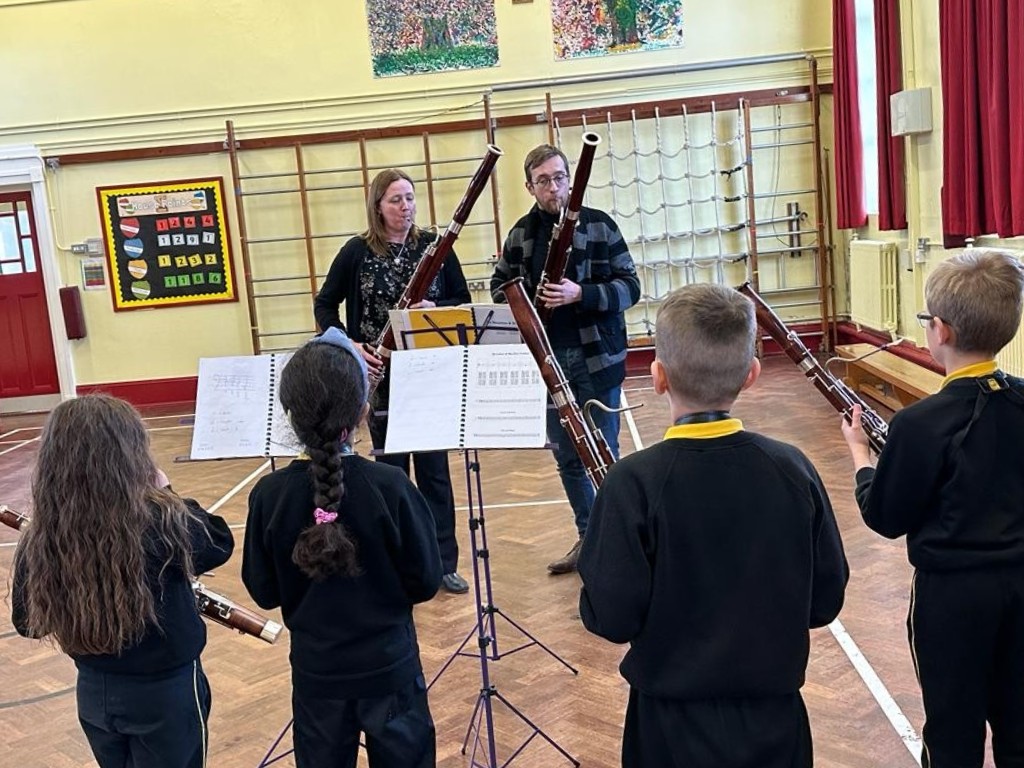Ed_Authority's tweet photo. 🎵 'To Bassoon &amp; Beyond' was recently launched by the EA Music Service in partnership with the @UlsterOrchestra to provide an exciting opportunity to learn this lesser-known instrument. https://t.co/Q86J7RnUyy