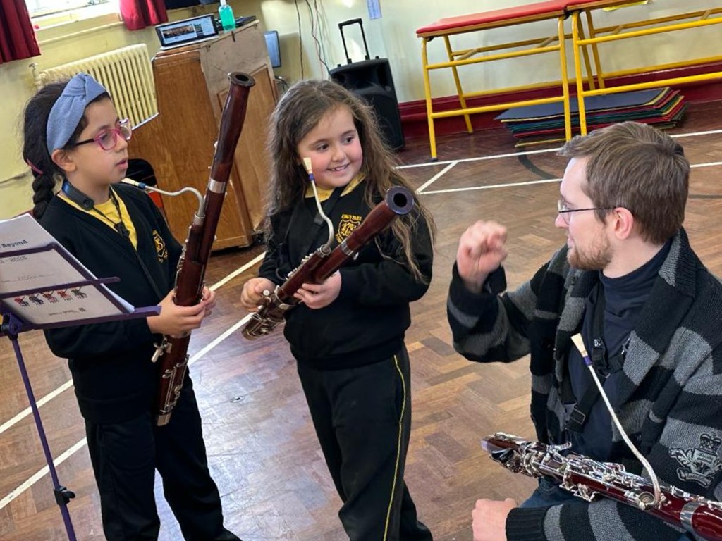 Ed_Authority's tweet photo. 🎵 'To Bassoon &amp; Beyond' was recently launched by the EA Music Service in partnership with the @UlsterOrchestra to provide an exciting opportunity to learn this lesser-known instrument. https://t.co/Q86J7RnUyy