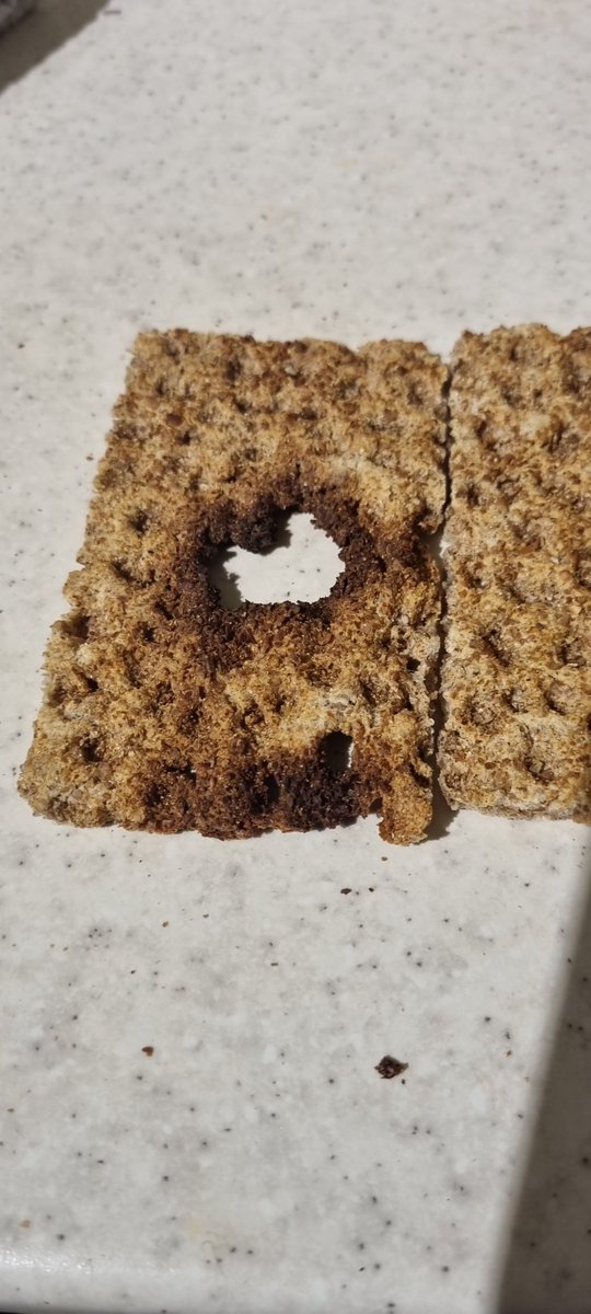 MaxineKMorton's tweet photo. @Ryvita erm, I don't think this one should have made it to the packet, do you? https://t.co/kAVHwqeAOV