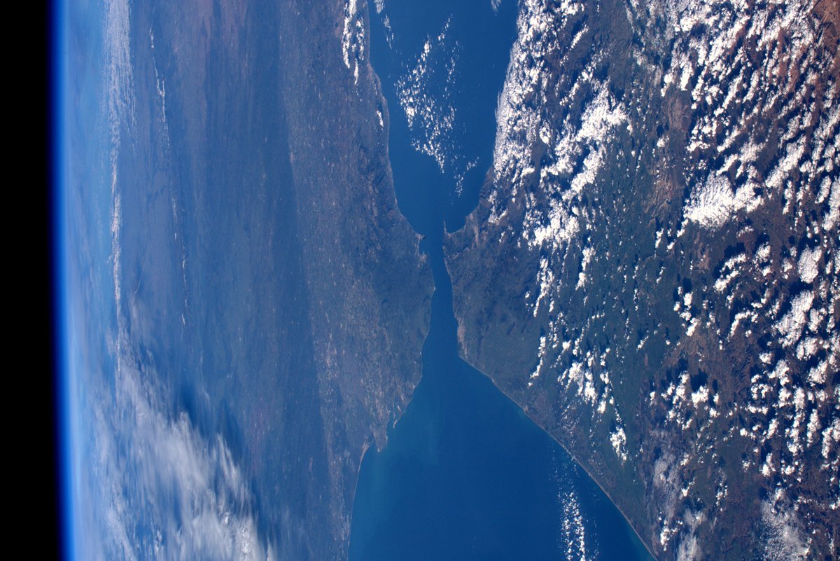 Clear skies over Strait of Gibraltar!