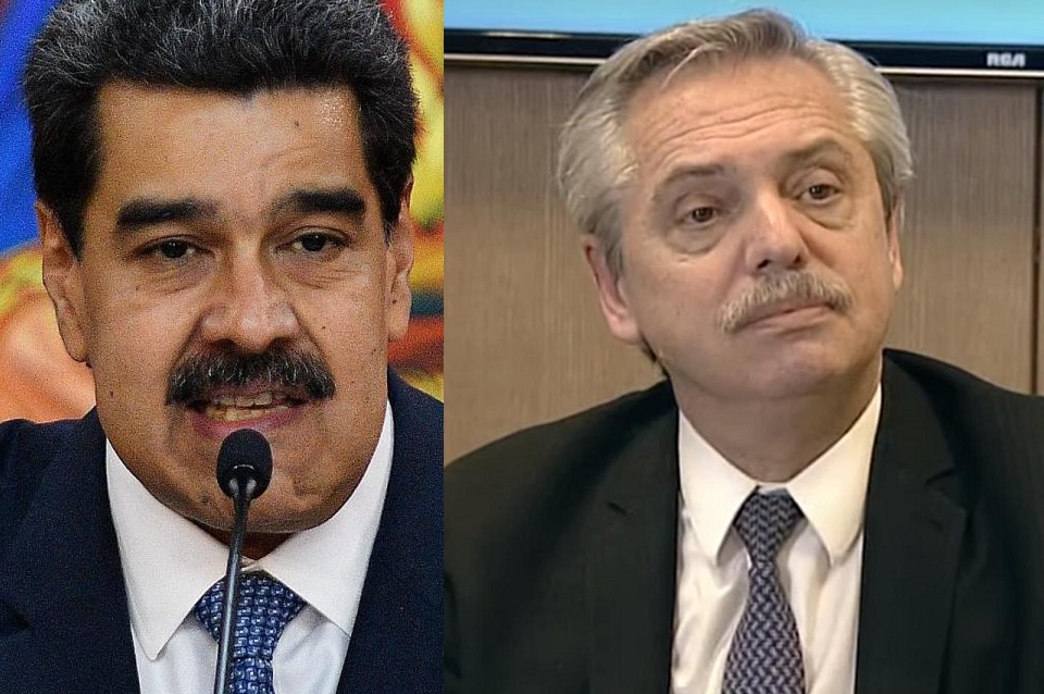 Alerta140's tweet photo. 🚨 Alberto Fernández defendió la visita de Nicolás Maduro a la Argentina.

"Venezuela es parte de la CELAC y él está más que invitado". https://t.co/LQlmlfqejk