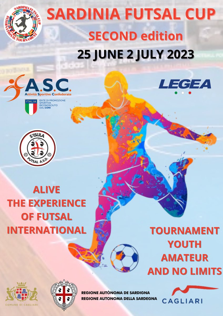 📌COMUNICATO UFFICIALE
Dal 16 Gennaio al 31 Maggio 2023 sono aperte le iscrizioni alla 🏆SFC23!
Numerose squadre si stanno informando ed alcune hanno già dato la loro presenza. Alcune categorie potrebbero esaurirsi prima della data di chiusura iscrizioni.
#sponsor #futsal #Repost