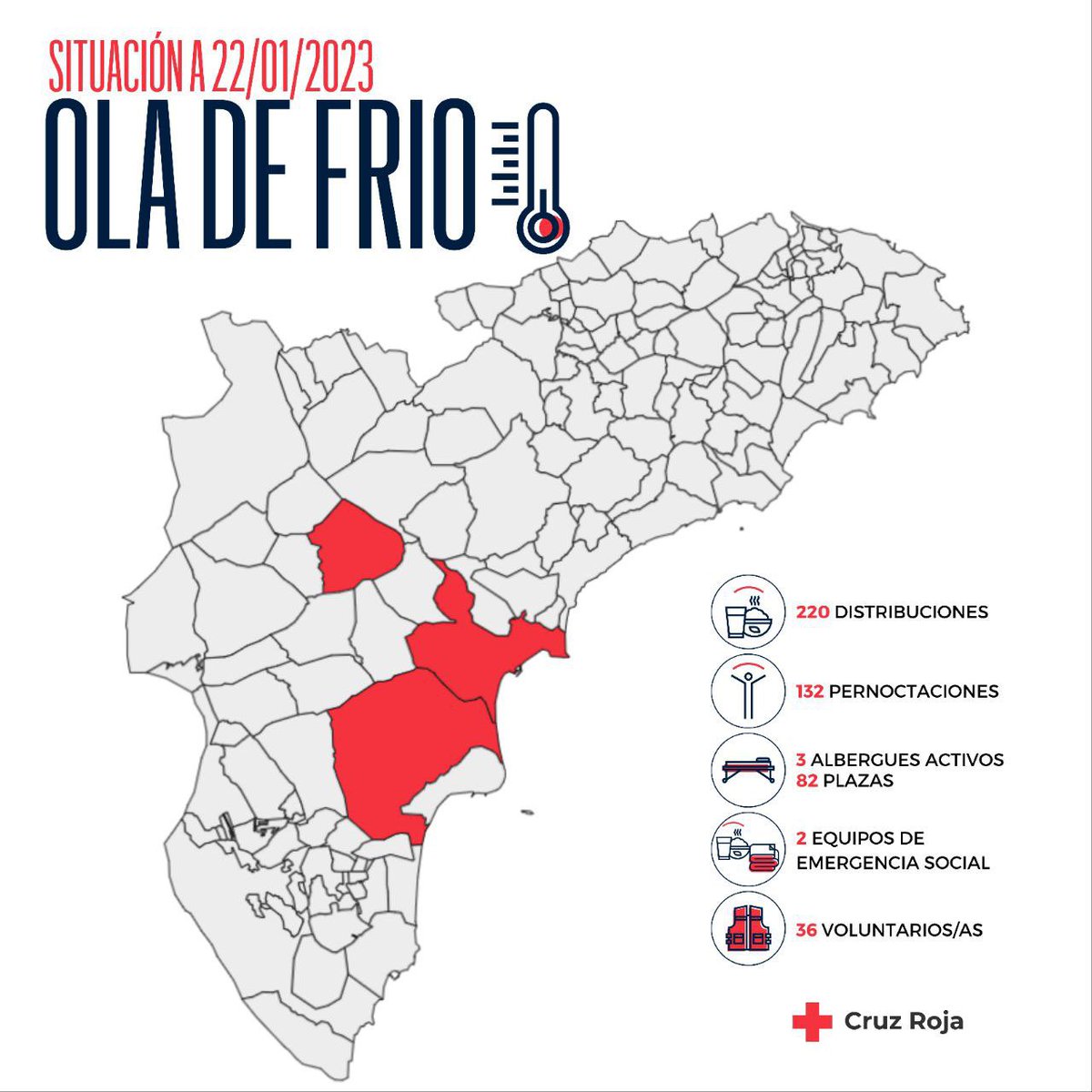 CruzRojaAL's tweet photo. [#OladeFrío ❄️]

Continúan operativos durante esta noche 3 dispositivos de emergencia habilitados para asistir a personas #sinhogar.

Hasta el momento hemos proporcionado 220 ayudas y se han registrado 132 pernoctaciones en los diferentes recursos.

#Humanidad https://t.co/7TSfxBpdym
