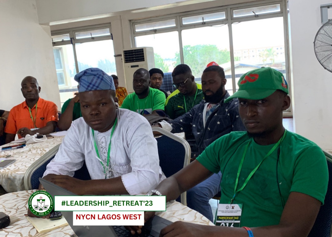 *#LEADERSHIP RETREAT '23 UPDATE* 

*_ Moments with the Chairman <a href="/nycnlagosstate/">NYCN Lagos State</a> <a href="/NYCNLagos01/">Adigun Ibrahim Olalekan</a>

#Media_Team 
#CapacityBuilding 
#LeadershipRetreat'23
#NYCNLagosWest