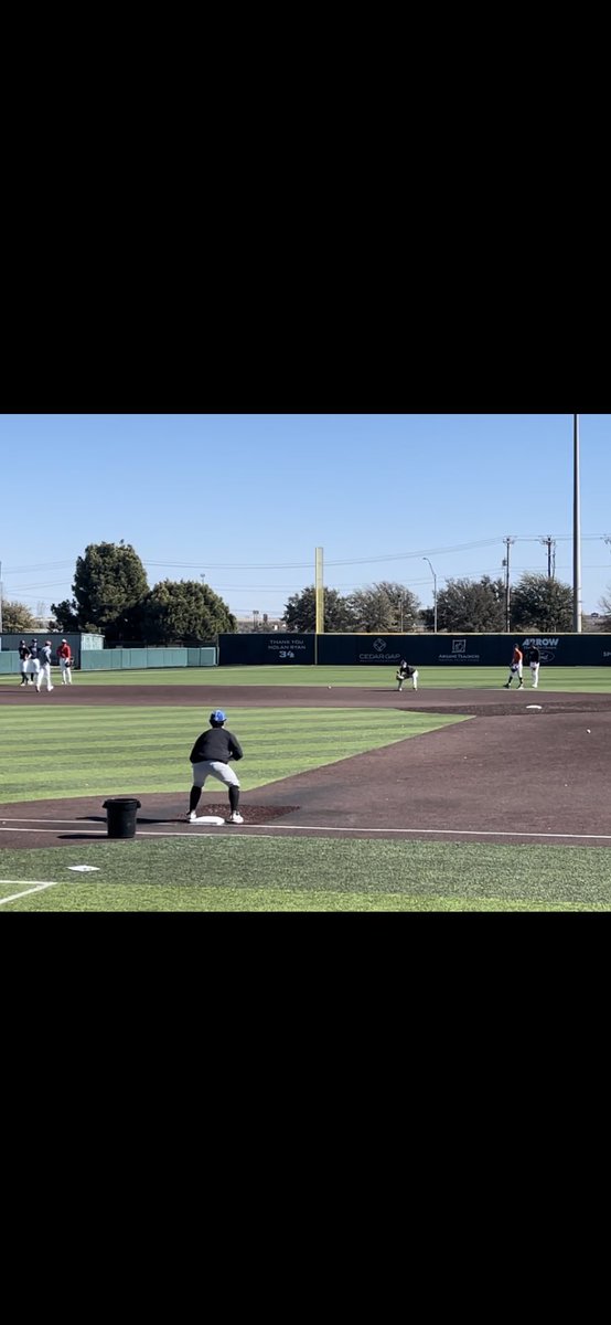Thank you for a great infield camp this weekend <a href="/ACU_Baseball/">ACU Baseball</a> <a href="/rick_mccarty31/">Rick McCarty</a> <a href="/marbach_luke/">Luke Marbach</a> <a href="/casey_dem/">Casey Demko</a>