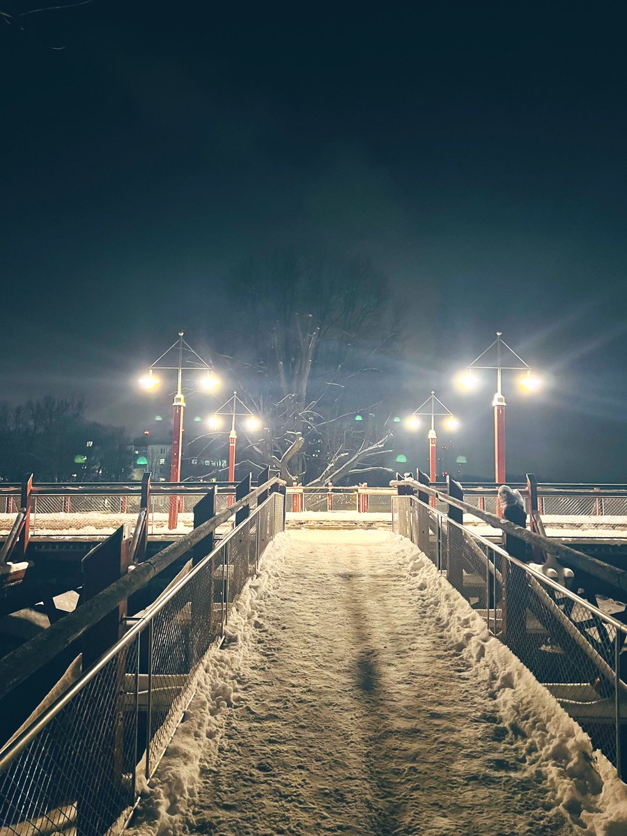 Isarspaziergang by night