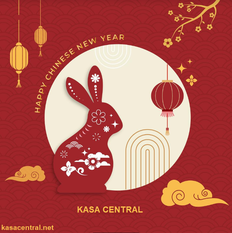 Kasa Central Team wishes a happy lunar new year to our community celebrating this propitious day.🧧

Let's welcome the new year with our hearts filled with joy and love, our face with smiles.

May the year of the Rabbit bring you good luck &amp; good fortune.💴

#Kasacentral #BNB