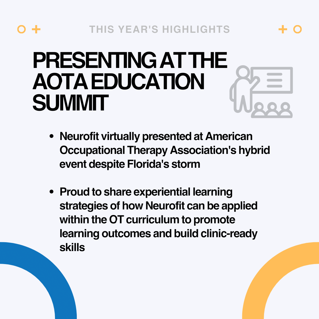 Highlight #4 - Check out the program guide at 
aota.org/-/media/corpor… #neurofit #digitalhealth #virtualcare #techforgood
