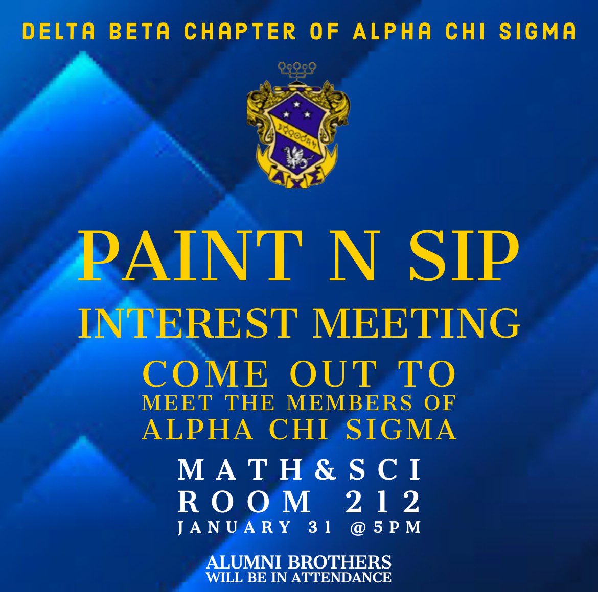 Alpha Chi Sigma ΔΒ tweet media