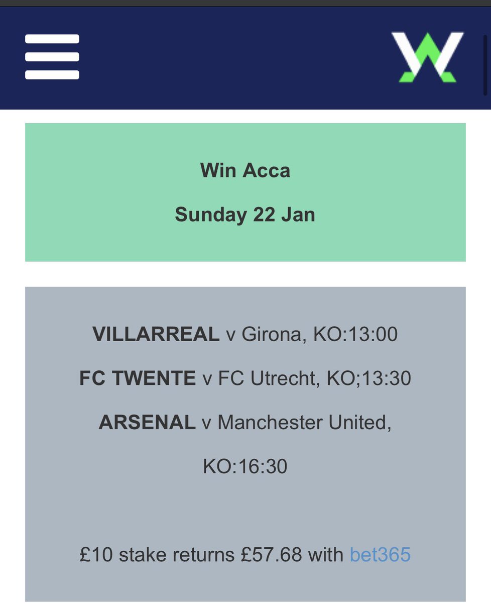 WhatAcca's tweet photo. Another winning acca for the WhatAcca Army 🙌🙌
We have had 3 winning acca days in a row and unbelievably won 6 accas in those 3 days!
We are on 🔥
#bettingtwitter #betting #bettingtips #accatips #bets #football #accumulator #whatacca #winning #inform #onfire🔥 https://t.co/xYYhGfCEDm