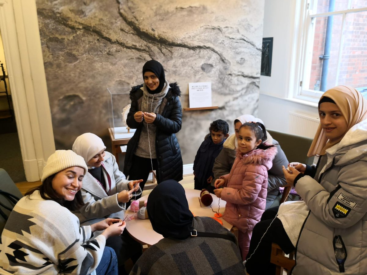 NJMIdeas's tweet photo. trials and tours in Arabic. Creative activity led by some super talented women and their children ๐ #OfByForAll #NationalJusticeMuseum #community #creativity #connection #conversation #Coproduction #community #kindness #representation https://t.co/u3kmX0PMT9