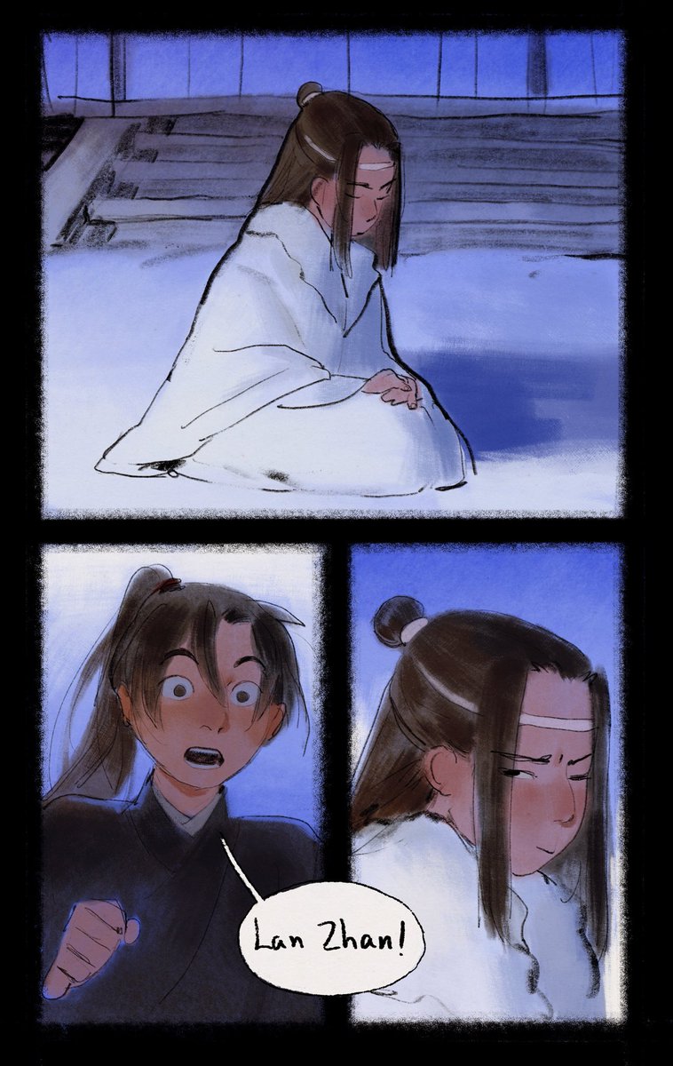 chemical_abscess on Twitter "💙Happy Birthday, Lan Zhan💙 (4/8) MDZS 