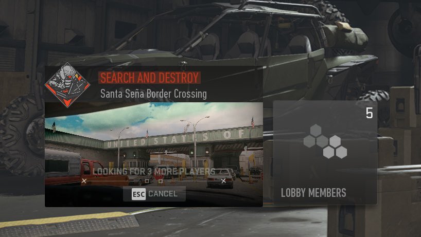 callofduty_om's tweet photo. Hello @InfinityWard,
We have a problem with multiplayer Modern Warfare 2, the Santa Sena Border Crossing map appears frequently and is very annoying, especially in search and destroy mode.
We hope that you will investigate the problem and fix it as soon as possible.
#ماب_السيارات https://t.co/Umay1pMNtd