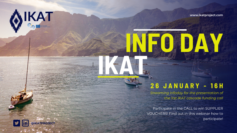 yovanof's tweet photo. #IKATproject #EuroCluster #Tourims Info Day webinar 26 January 2023, 16:00 CET, for the presentation of the IKAT Cascade Funding call. Participate in the CALL to win SERVICE SUPPLIER VOUCHERS! Find out in this webinar how to participate. Registration: https://t.co/2iUaexYm5R https://t.co/oMFIT9upoZ