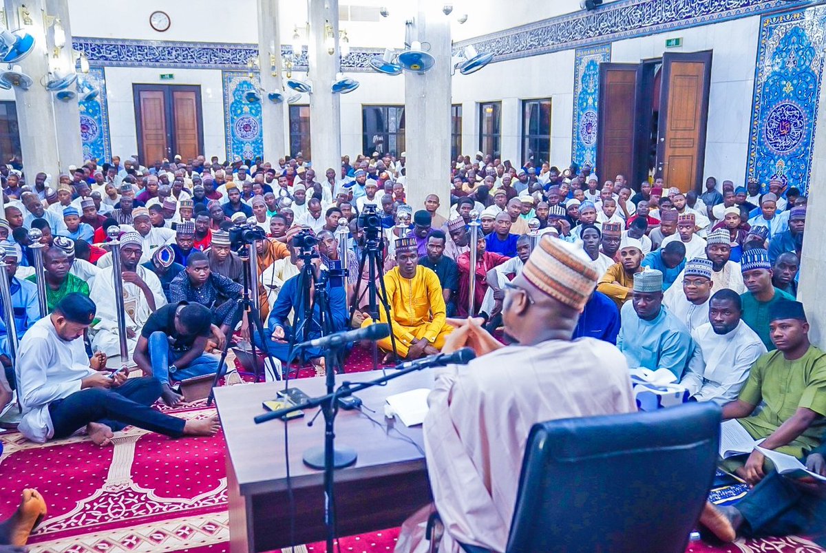 ProfIsaPantami's tweet photo. Today's Programme. May the Almighty continue to guide and guard us,... https://t.co/DYW7TipP3j