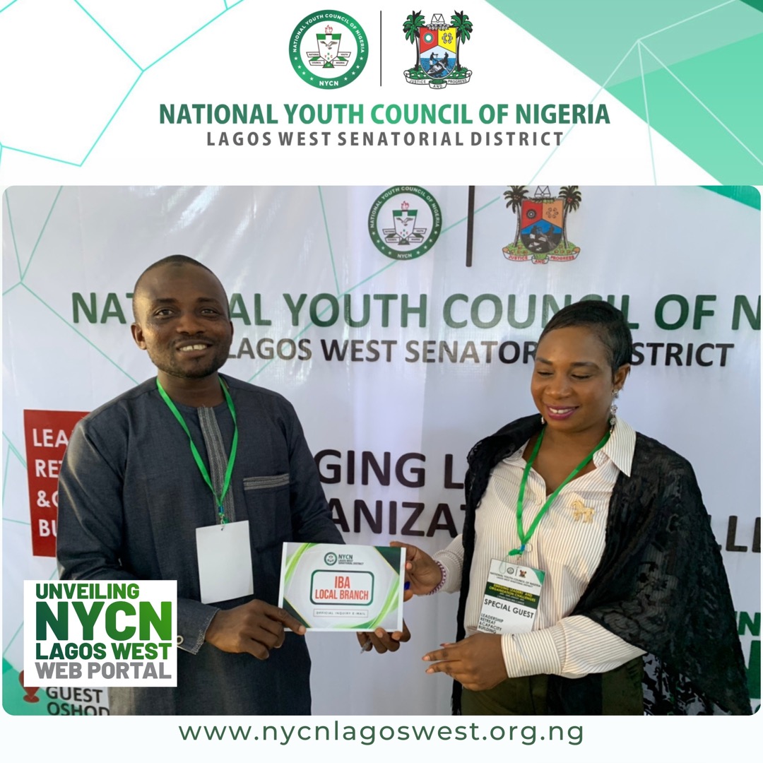 *#LEADERSHIP RETREAT '23 UPDATE* 

 _PRESENTATION OF OFFICIAL EMAIL TO EACH OF THE 28 LOCAL BRANCHES OF NYCN IN LAGOS WEST SENATORIAL DISTRICT_*  

OUR WEB PORTAL 
*_www.nycnlagoswest.org.ng_* 

#Media_Team 
#CapacityBuilding 
#LeadershipRetreat'23
#NYCNLagosWest
