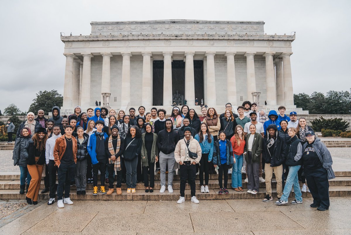 📍 Lincoln Memorial 

#AllSpartans
