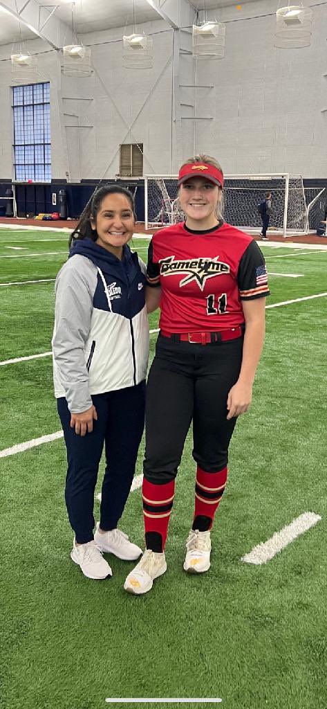 Thank you for a great camp Coach Bracamonte and University of Toledo. Gia had a great time. Gia Saggese 2025 OF/UT. #GTstrong @jess_Bracamonte
