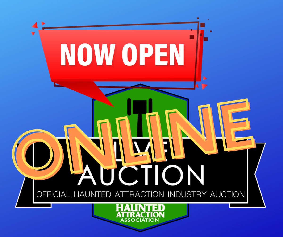 We have vendors donate to us who aren't at TW so the HAA Online Auction sells those items.  New this year are two HAA memberships, an Associate &amp; Small Haunt memberships.  And a couple of our hottest swag, HAA knit caps.  Ends Sun Feb 5 at 2PM.  Check out AuctionHAA.com
