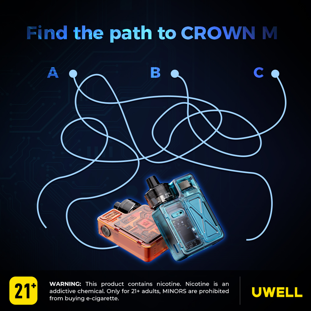 Let's do it!

#Uwell #Uwelltech #Caliburn #vapedaily #vapetime #vapefam #vapelove #UwellCrown #CROWNM

Only for adults(21+).