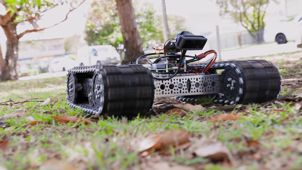 CoreElecAU's tweet photo. Build the #robot of your dreams with our guide for the #GoBILDA Outlaw Chassis Kit. We decked out this tank tread base with a #RaspberryPi , motor controller HAT, AI camera and pan tilt HAT to create this awesome remote controlled #ATV. Read it here: https://t.co/Zk8rBuWRYV https://t.co/Nd122aC5lF