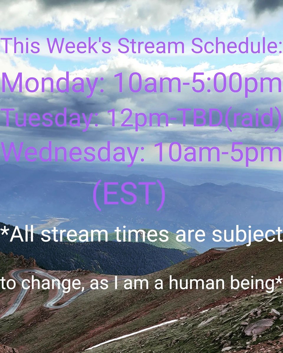 DovahStars's tweet image. New week&apos;s stream schedule is up! I&apos;ll see you soon gamers (:
#StreamUpdate #TwitchStreamer #Streamer #ScheduleUpdate