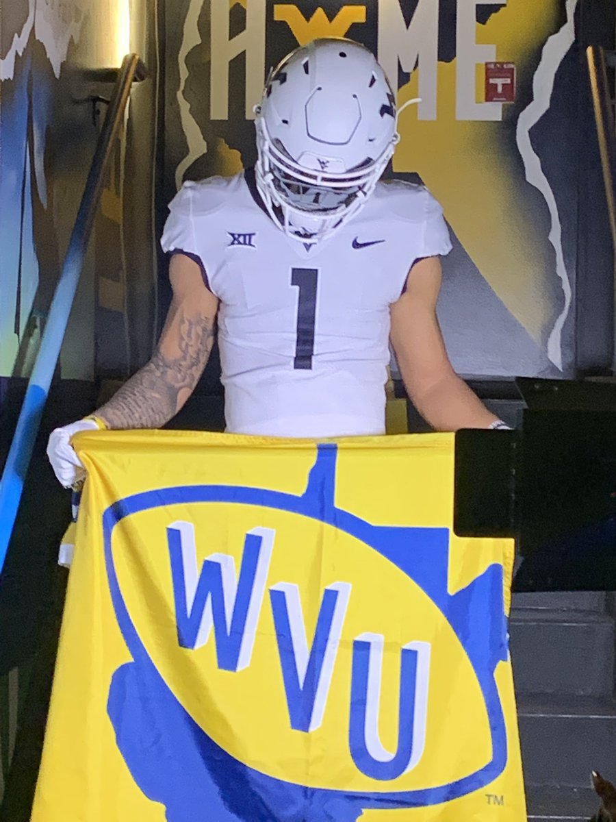 I had an amazing time in Morgantown yesterday!! I appreciate the love and hospitality and I can’t wait to get back over this spring!!💙💛 <a href="/CoachEvanDreyer/">Evan Dreyer</a> <a href="/NealBrown_WVU/">Neal Brown</a> <a href="/trey_neyer/">Trey Neyer</a> <a href="/CoachDomoYoung/">Domo Young</a> <a href="/Coach__Lal/">Bilal Marshall</a>