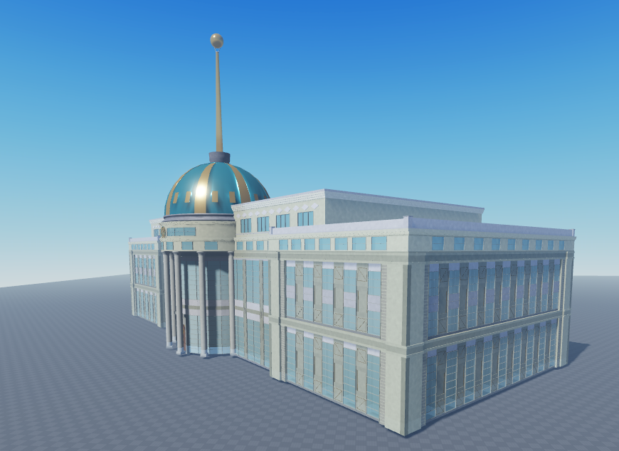 EggGamesStudio's tweet photo. The Ak Orda Presidential Palace #Roblox #RobloxDev #RobloxCommission #robloxstudio #EggGames

Likes and retweets appreciated! https://t.co/wwv31xBLlC