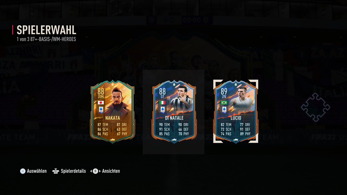 RetroFan83's tweet image. 2 super Karten aus dem Hero pack und Icon pack gezogen! #packluck #FIFA23 #PS5Share @MM___TV89