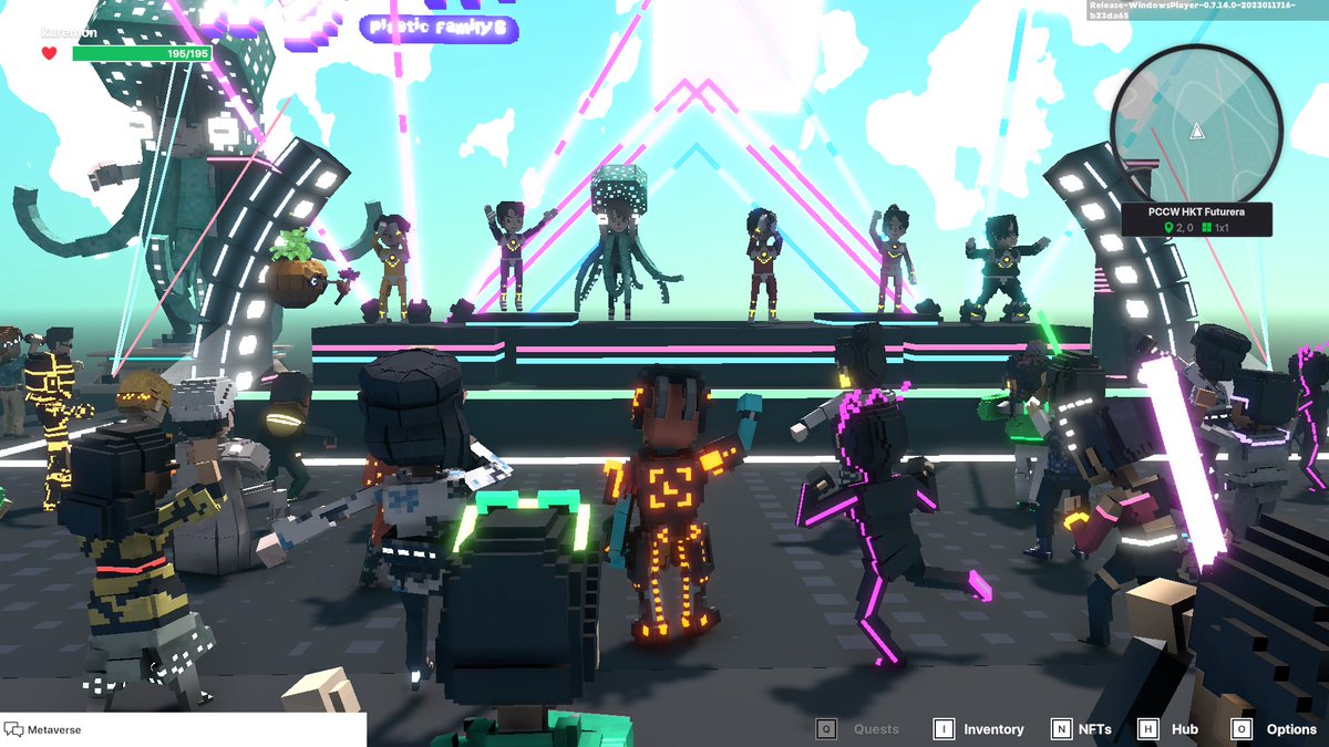 CryptoKuremon's tweet photo. @TheSandboxGame I found the Star Team in PCCW HKT Futurera! 🎮 #LunarNewYearTSB https://t.co/XzIrnwKMLj