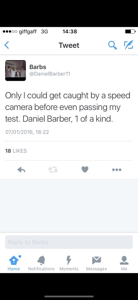 ZachGatward's tweet photo. @DanielBarber11 A veteran of the game…. We won’t forget your best moment https://t.co/1iBzBlaKov