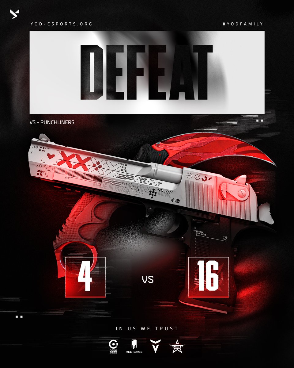 YoDeSports's tweet photo. 🏆 #arrMY 

Notre équipe #CSGO s'incline malheureusement (4-16) sur la map ancient face à #Punchliners.
GG à eux quand bien même !

#YoDFamily   ⚡ https://t.co/2DjBtvXRRX
